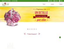 Tablet Screenshot of florerialinnette.com